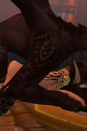 Elf Fucked By Dragon hentai video