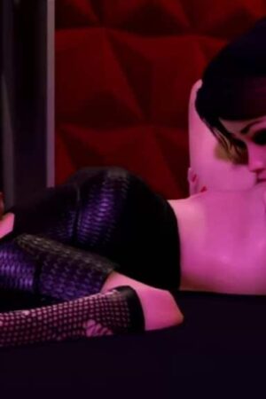 Lesbian Pussy Eating hentai video