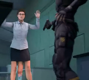 Is that a third leg? hentai video